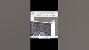 Classic Entrance in Revit | Arabic Pattern in Revit #architecture #revit #revittutorials