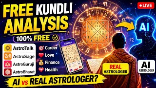 Free Kundli Analysis 🔥 | Astrologer Vedant Kulkarni Live | Astrotalk,Astrosage, Astroguruji  #short