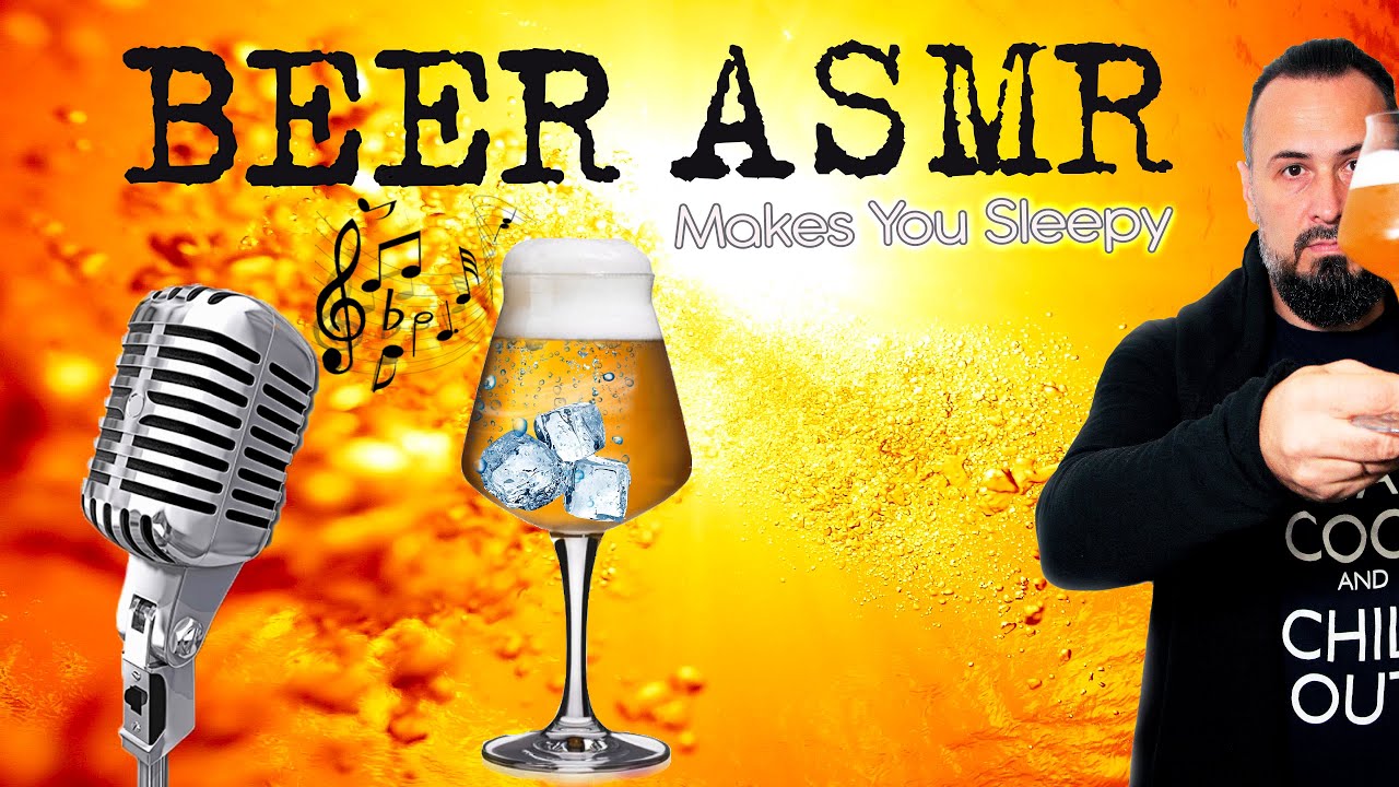 ASMR: Beer + Ice + Lemon + Grapefruit = Perfect Sound To Relax for Beergeek/АСМР: Пиво + Лёд + Лимон