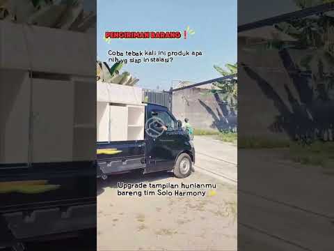 Pengiriman Barang, Kira Kira Kali Ini Pasang Interi… — Kitchen Set Soloraya | Solo Harmony Furniture