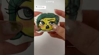 Inside out2 disgust paper squishy tutorial #doodle #paperdiy #papercraft #papersquishy #insideout2