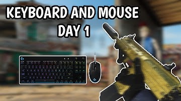 Switching to Keyboard and Mouse for COD Cold War | Keyboard and Mouse | Day 1