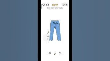 Brain out Help mom level 7 help mom fix her pants  #brainouthelpmomlevel7solution