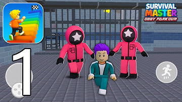 Survival Master Obby Parkour - Escape Prison Run - Gameplay Walkthrough Part 1 (Android, iOS)