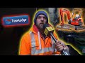 BUILDER DRIVES DIGGER THROUGH TRAVELODGE SENTENCED FOR 5 YEARS IN PRISON! (REACTION)