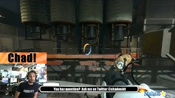 Portal 2 Live Walkthrough with Chad-Part 36