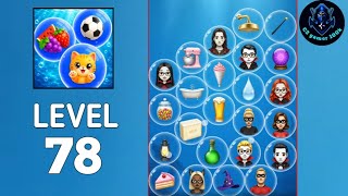 Bubble Match – Connect Puzzle Level 78 Walkthrough solution