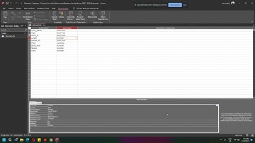 Import CSV file into Ms Access database with Primary Key