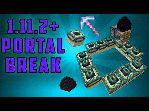 Minecraft 1.11/1.12.2 Break the End Portal Frame - [Super Simple] [Single Player]