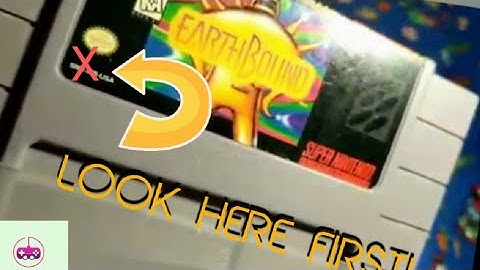 How to Check for a Fake Earthbound SNES Cartridge. Authentication for You!