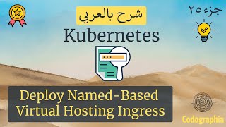 Deploy Named Based Virtual Hosting Ingress | Kubernetes شرح