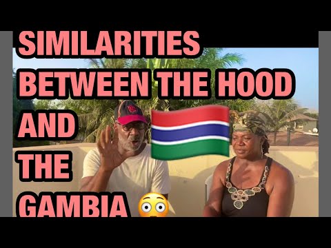 Similarities between The Gambia and the Hood in America - YouTube
