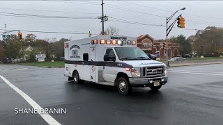 Middletown EMS Ambulances 31-8-56 & 31-8-58 Responding 10/28/20