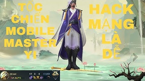 TỐC CHIẾN MOBILE : Master Yi trùm vét mạng đi rừng mạnh _LoL Mobile