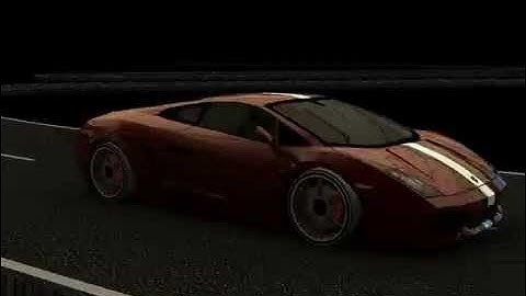 Lightwave Lambo Rig Motion Test