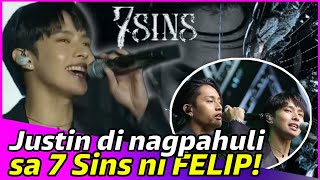 Justin Reacts To Felips 7 Sins Matutuwa Na Matatawa Ka  Sb19 Update