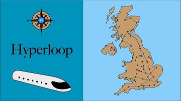 Maps of Possible Hyperloop Routes in Different Countries 🚅