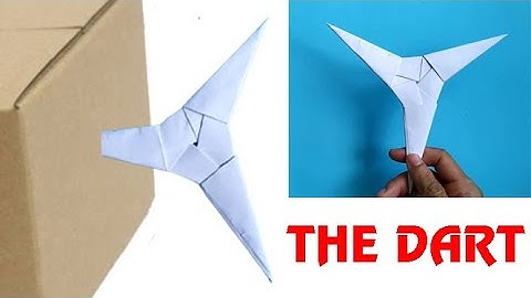 How To Make a Paper Ninja 3 Star | Paper Craft | Jerry Studio