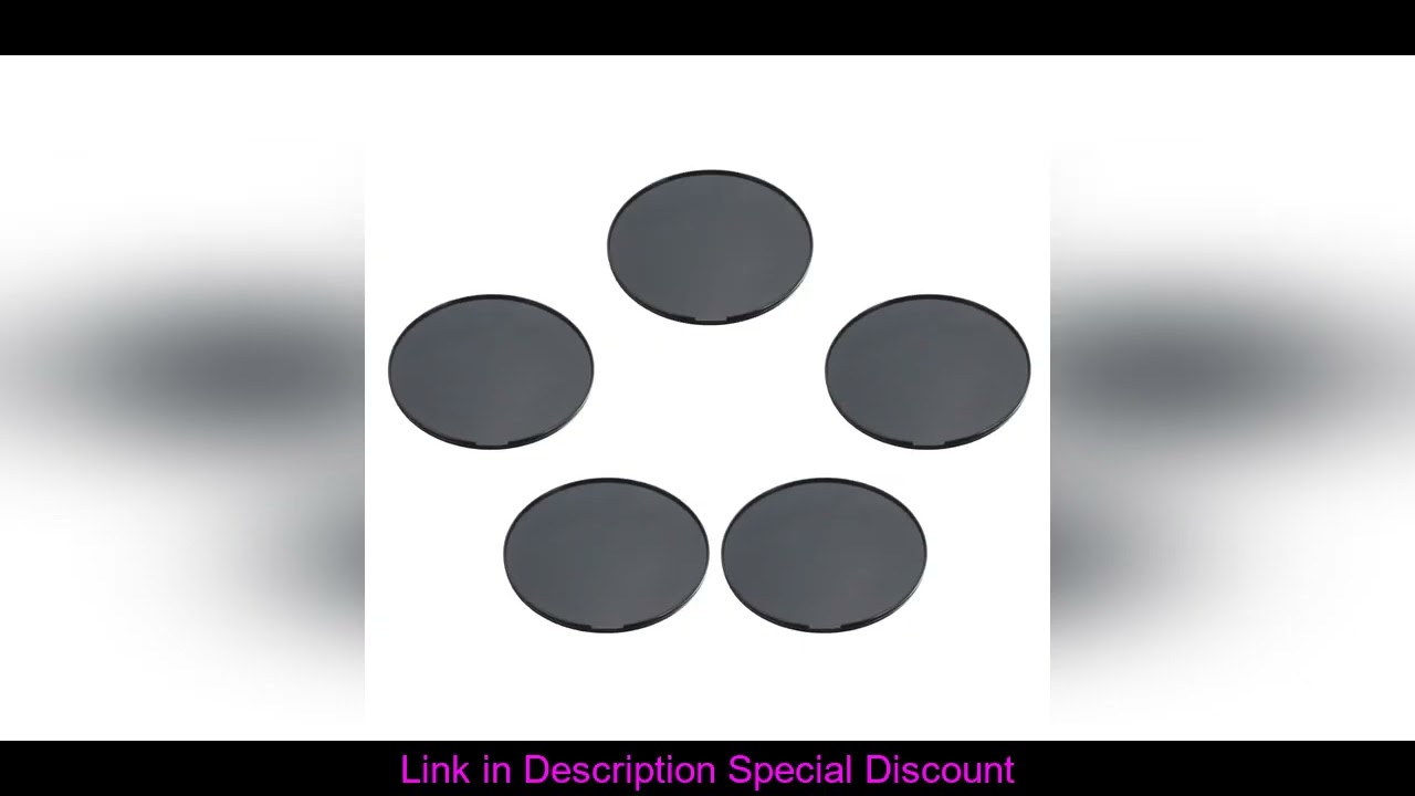 5x 72mm Adhesive Mounting Disk Sticker Pad for Car Dashboards GPS Smartphone for any Smartphone/