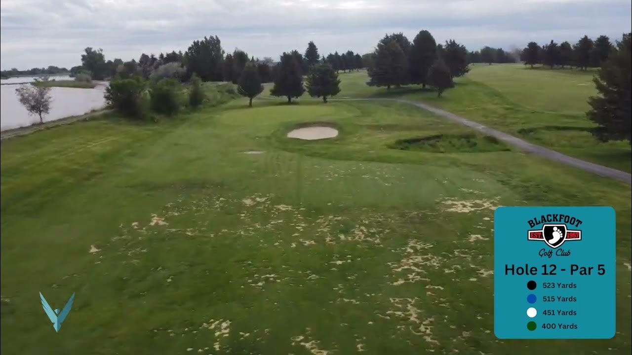Blackfoot Golf Course Hole 12 YouTube