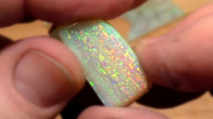 CUT TO PIECES!!  GIANT 370 ct. OPAL BLOCK!