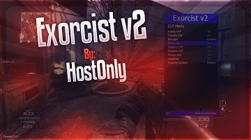 [MW3/1.24/SPRX/PS3] EXORCIST V2 INSANE NON-HOST MOD MENU (AIMBOT, END GAME, ESP) + FREE DOWNLOAD