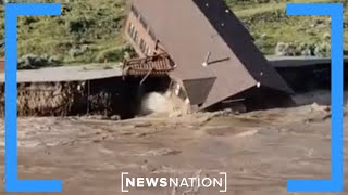 House falls into river near Yellowstone during historic flood | NewsNation