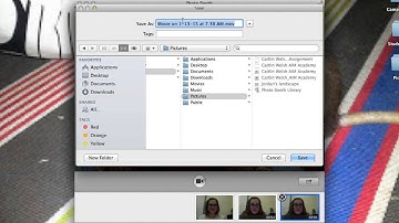 How to Record, Save, and Send a Video Using Photobooth