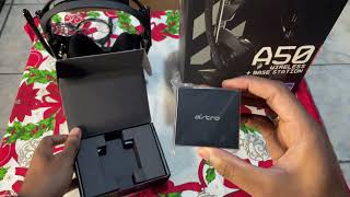 Unboxing headset Astro A50 e adaptador Astro para PS5