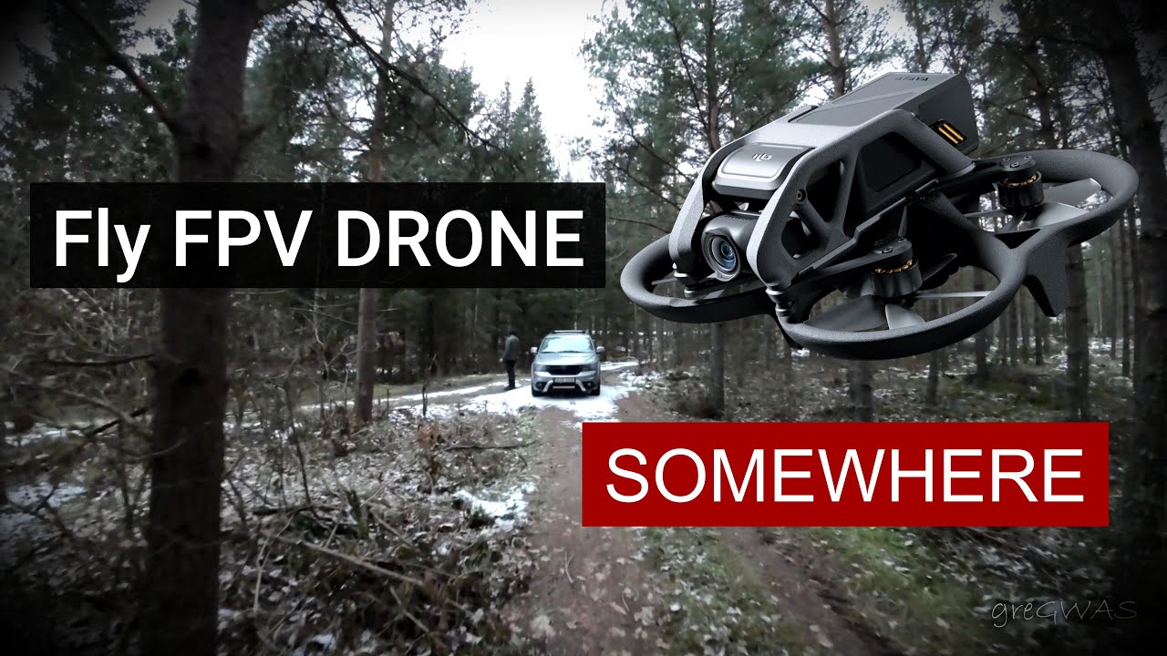 Fly FPV Drone in Winter [DJI AVATA] - YouTube