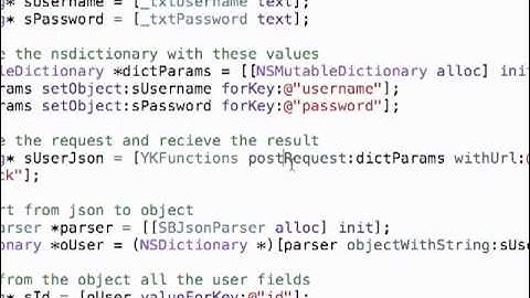 iOS Programming - client server communication with json - singleton