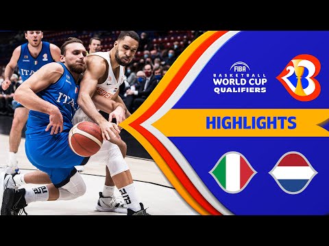 Italy - Netherlands | Highlights - #FIBAWC 2023 Qualifiers
