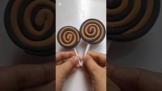 DIY idea 💞 how to make easily candy 🍭🍬 with super clay #trend #viral #candy #clay #music #funny