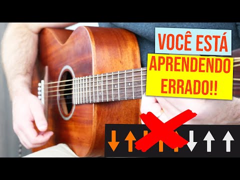 Você está aprendendo ritmos no violão do jeito errado!