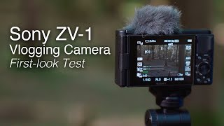 New Sony ZV-1 Vlogging Camera | First Look Test New Sony ZV-1 Vlogging Camera | First Look Test