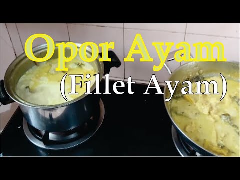 Resep Opor Ayam Untuk 100 Porsi