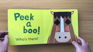 Peekaboo! On the Farm - Read Aloud Lift the Flaps Book for Children and Toddlers