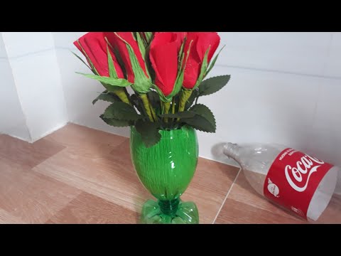 Video CÁCH LÀM BÌNH HOA BẰNG CHAI NHỰA . - youtube