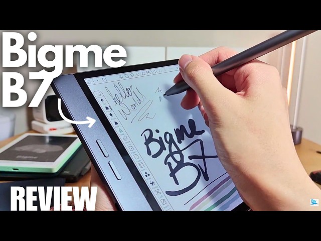 REVIEW: Bigme B7 | Compact 7'' Color ePaper Tablet with 4G LTE +