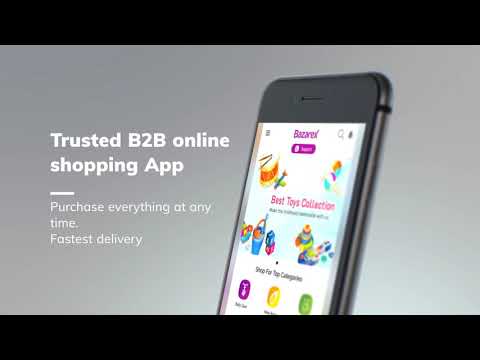 Bazarex - B2B online shoppig app for toys