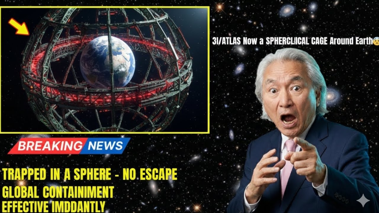3I/ATLAS Just ASSEMBLED Itself Into a Ring Around Earth — We're INSIDE It Now | Michio Kaku