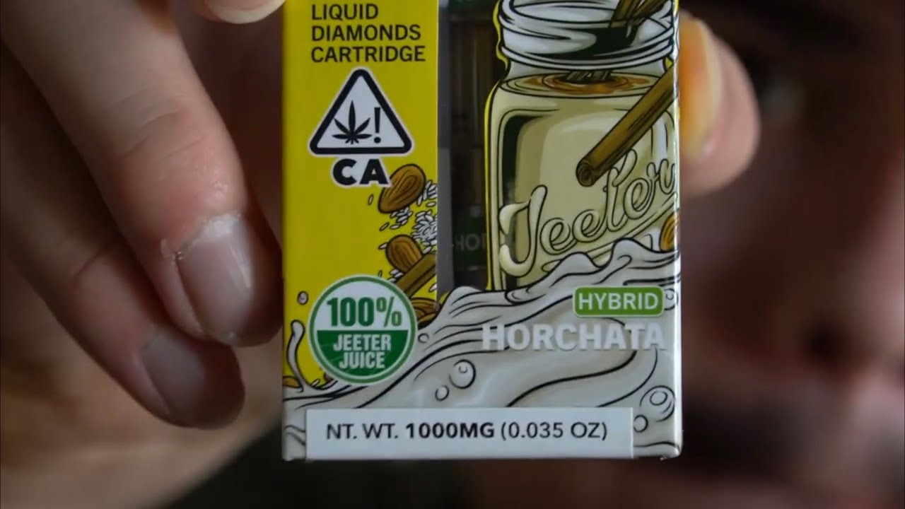 First Time trying Jeeter Juice (Horchata) YouTube