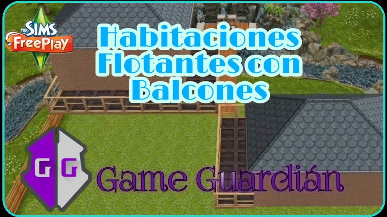 The Sims Freeplay • Habitaciones flotantes y balcones con Game