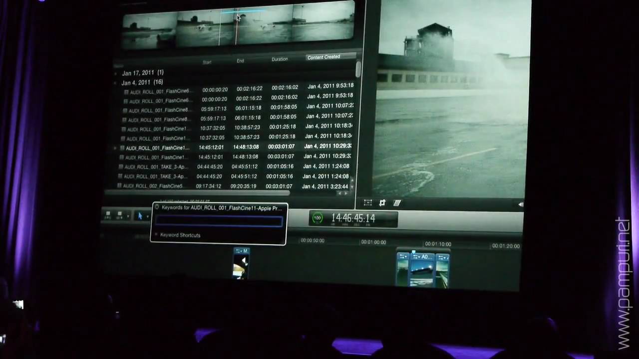 Supermeet Las Vegas Nab 2011 Apple annonce Final cut pro X (part 2)
