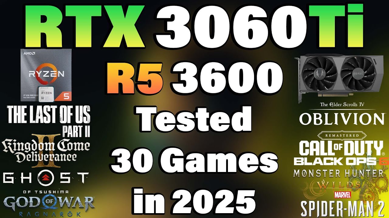 RTX 3060-ti / Ryzen 5 3600 / 16GB DDR4 / 1TB SSD / 1080p 