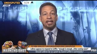Chris Broussard reacts to Should LeBron be so upset by David Griffin&#39;s comments?
