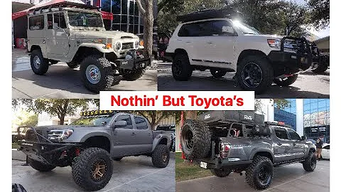 Nothin' but Toyota's at SEMA 2018