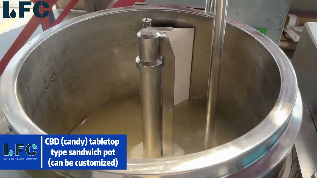 CBD candy tabletop type sandwich pot | CBD Candy Tabletop Making Machine | tbaletop making machine
