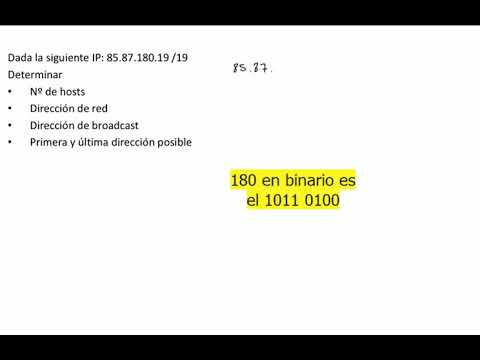 Video: Cómo Obtener Una Dirección De Red