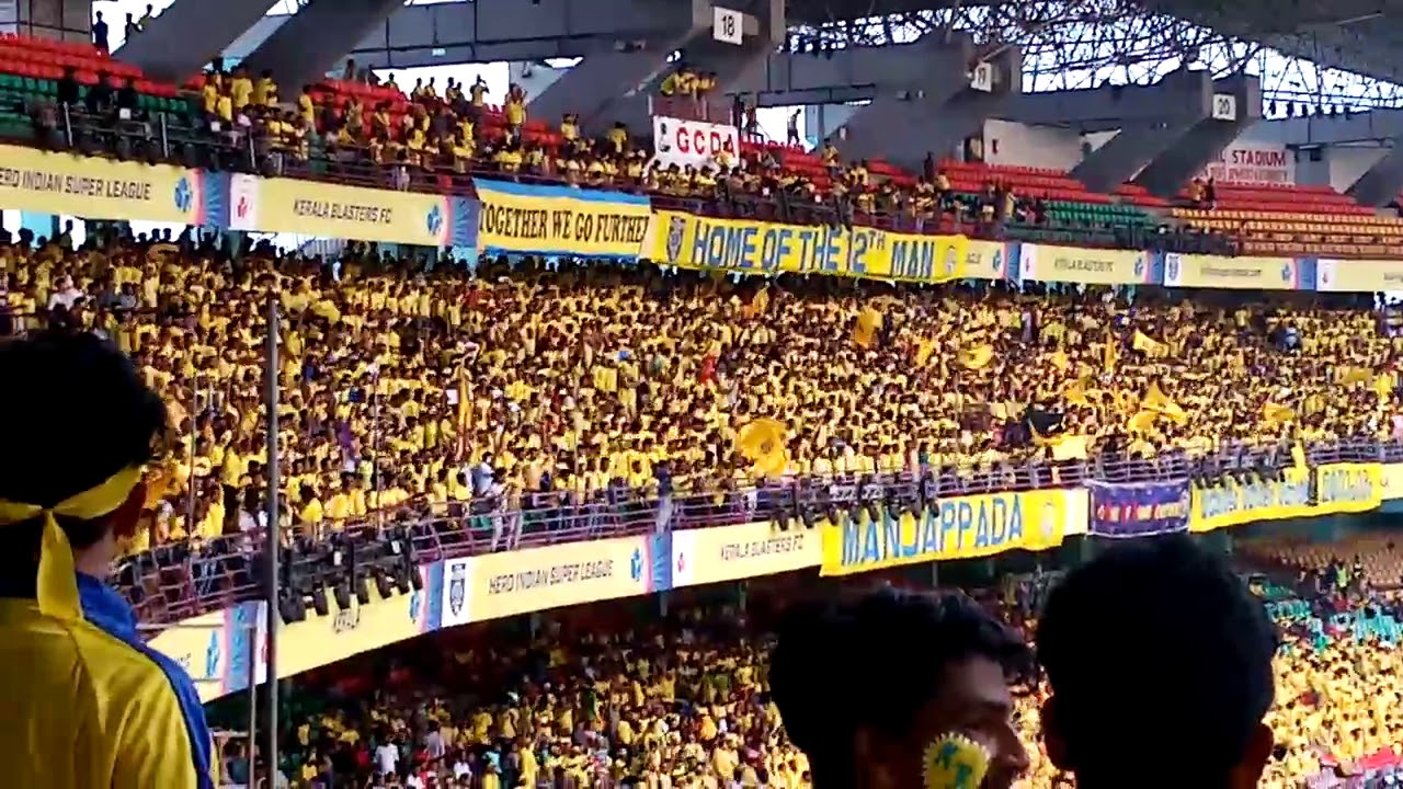 Kerala blasters fans YouTube